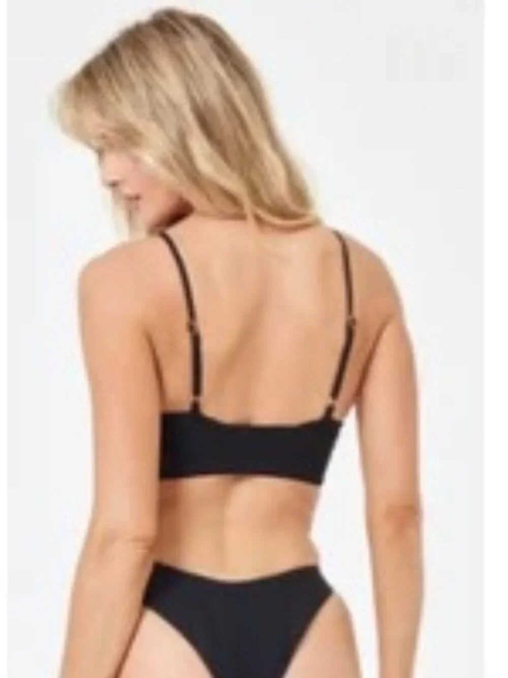 L*Space Women's Winnie Rib Bikini Top NWT Size XS